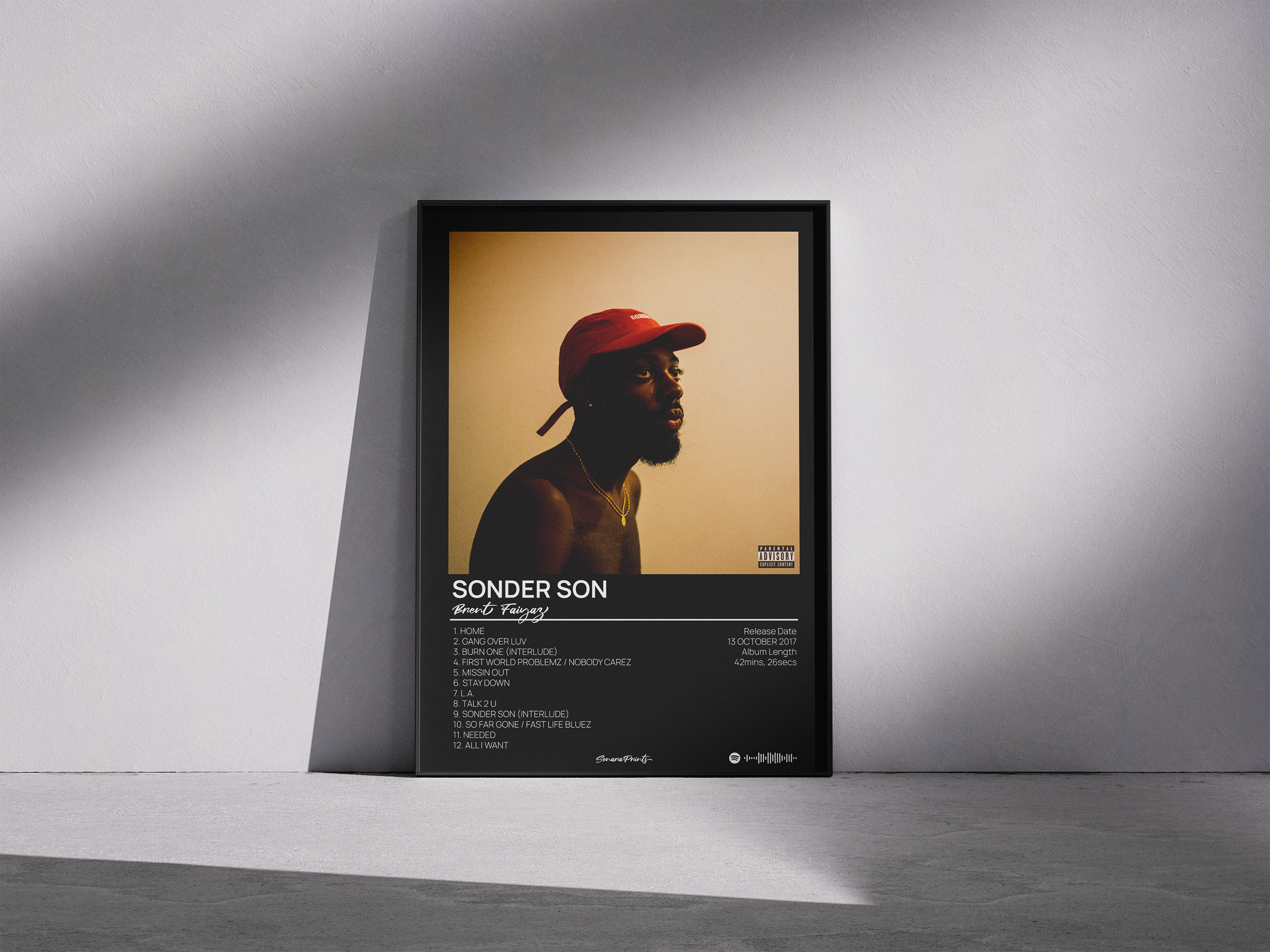 [ALBUM] Brent Faiyaz - Sonder Son Poster