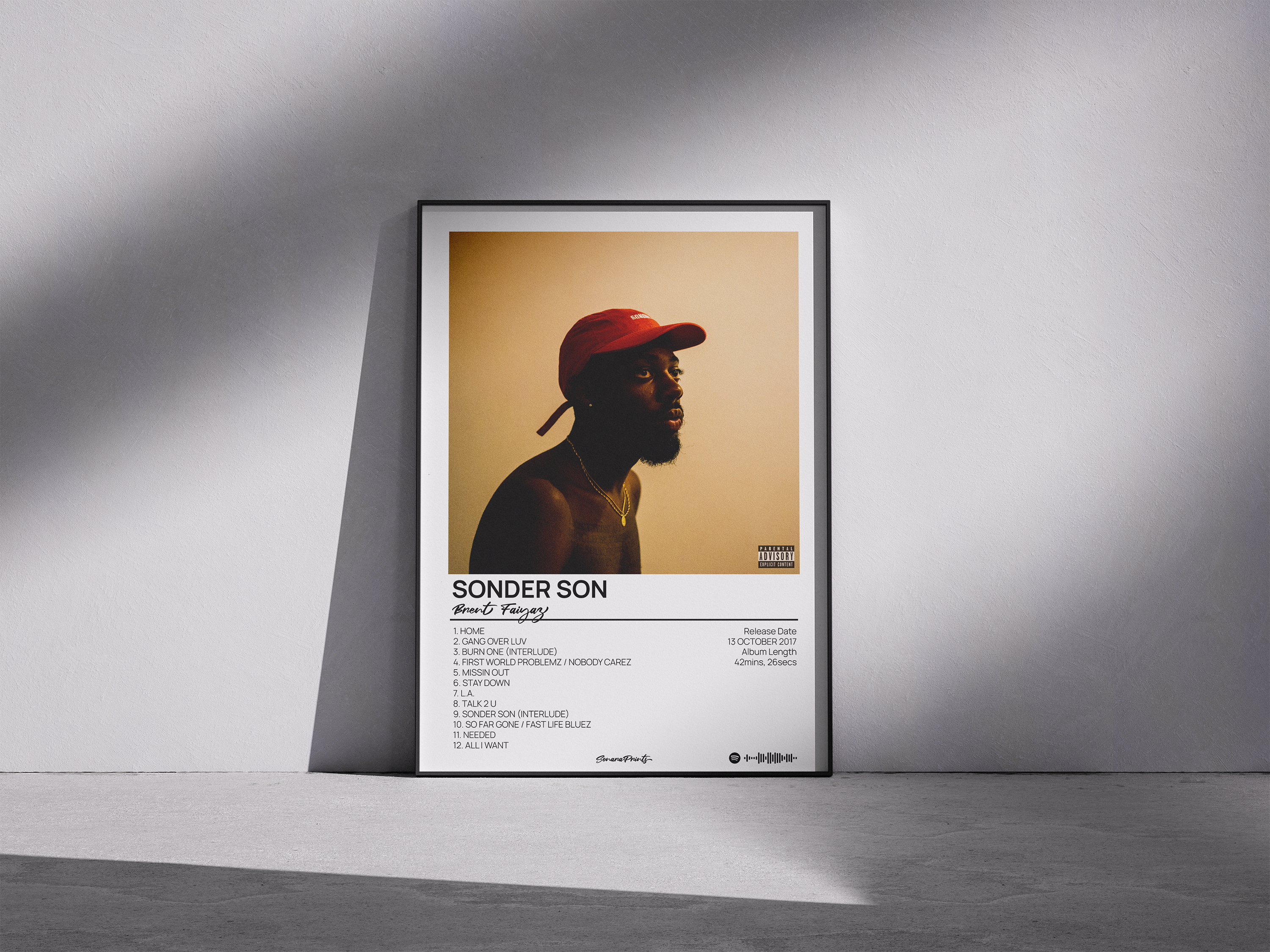[ALBUM] Brent Faiyaz - Sonder Son Poster