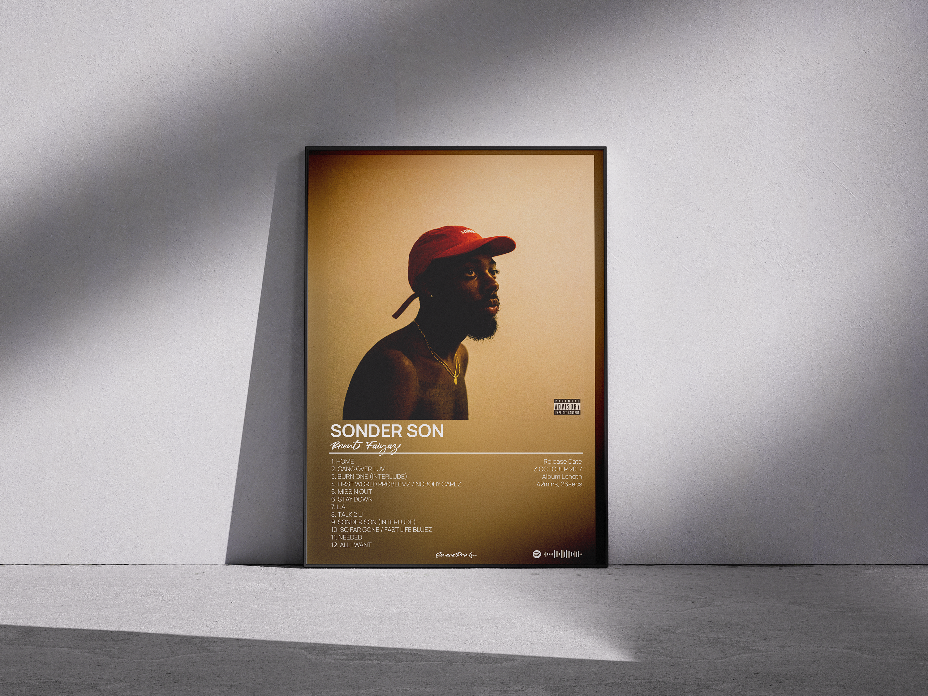 [ALBUM] Brent Faiyaz - Sonder Son Poster