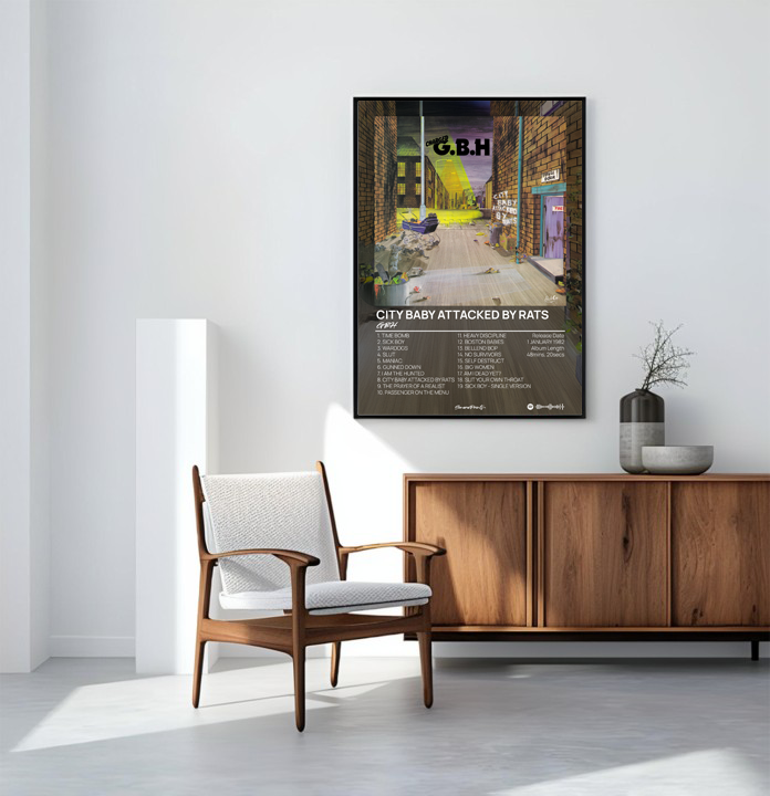 [ALBUM] GBH - City Baby Attacked By Rats Poster