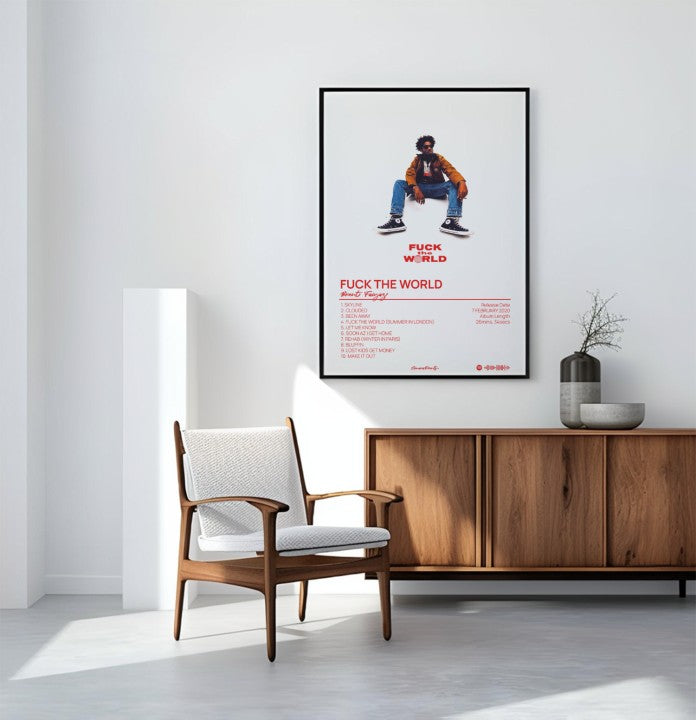 [ALBUM] Brent Faiyaz - FUCK THE WORLD Poster