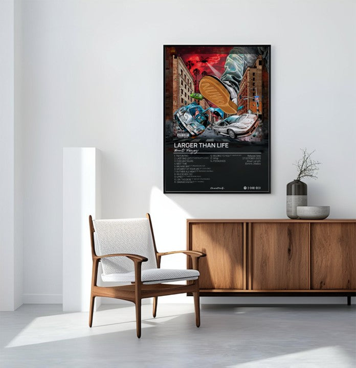 [ALBUM] Brent Faiyaz - Larger Than Life Poster