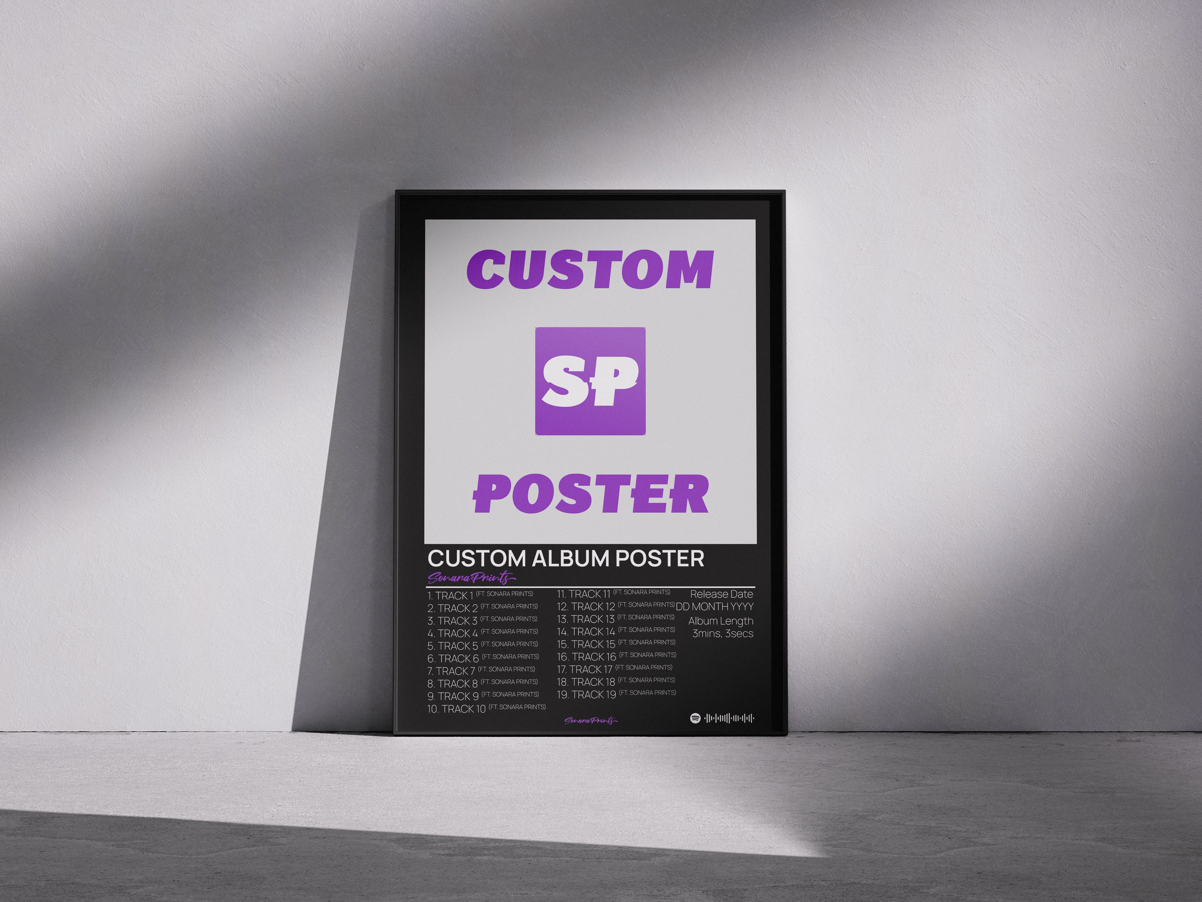 [CUSTOM] Custom Album or Single Poster