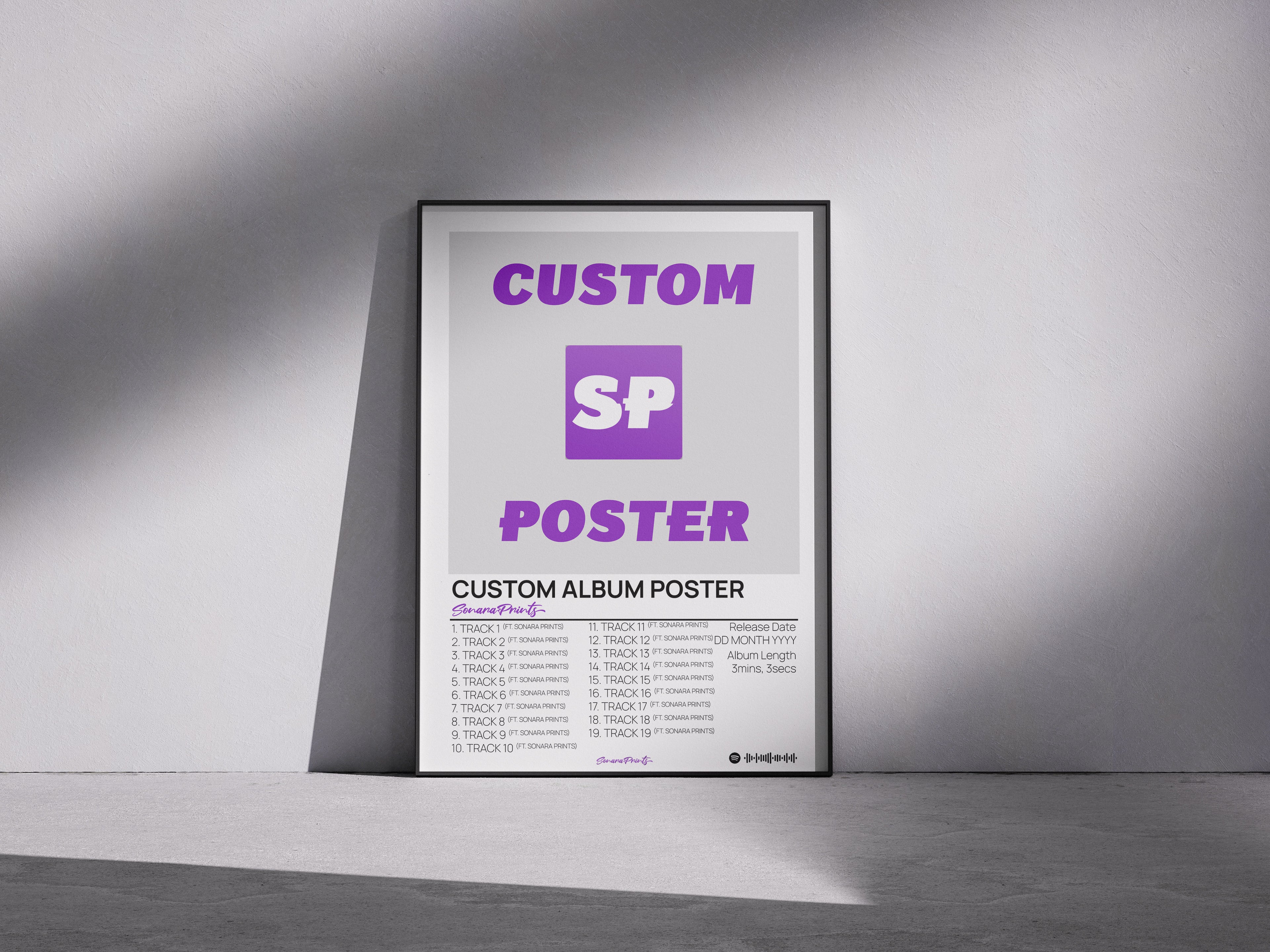 [CUSTOM] Custom Album or Single Poster