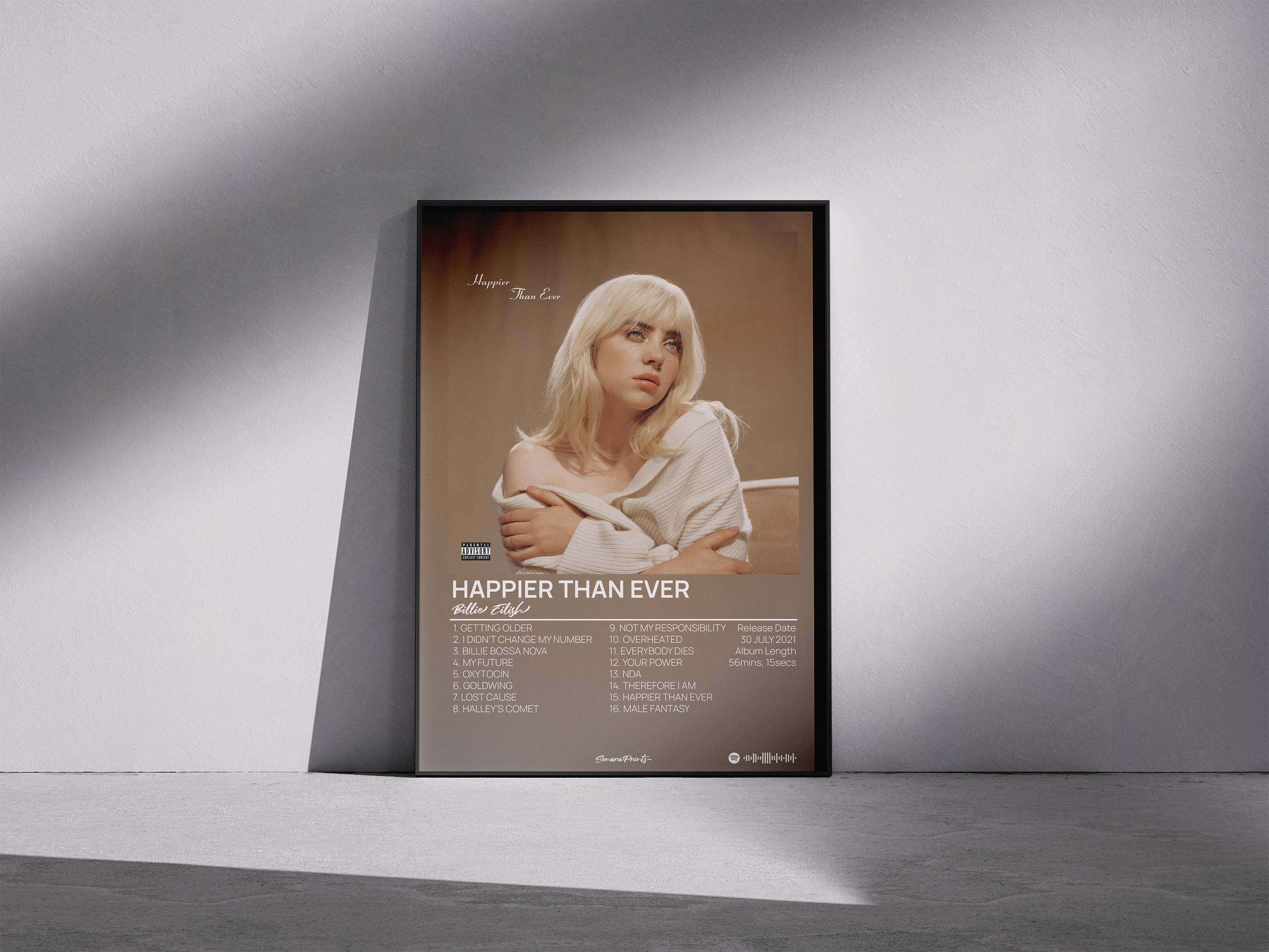 [ALBUM] Billie Eilish - Happier Than Ever Poster