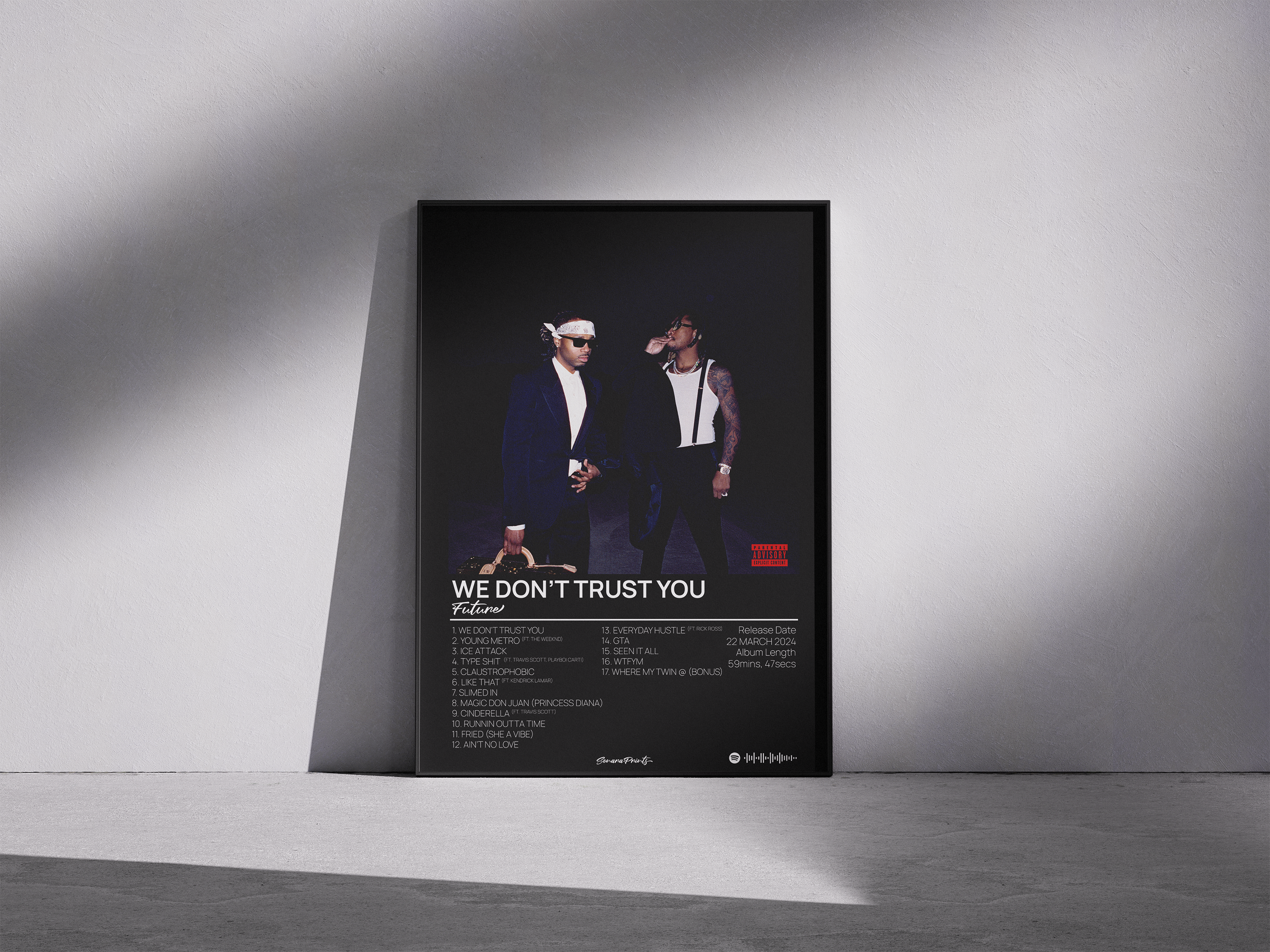[ALBUM] Future - WE DON'T TRUST YOU Poster