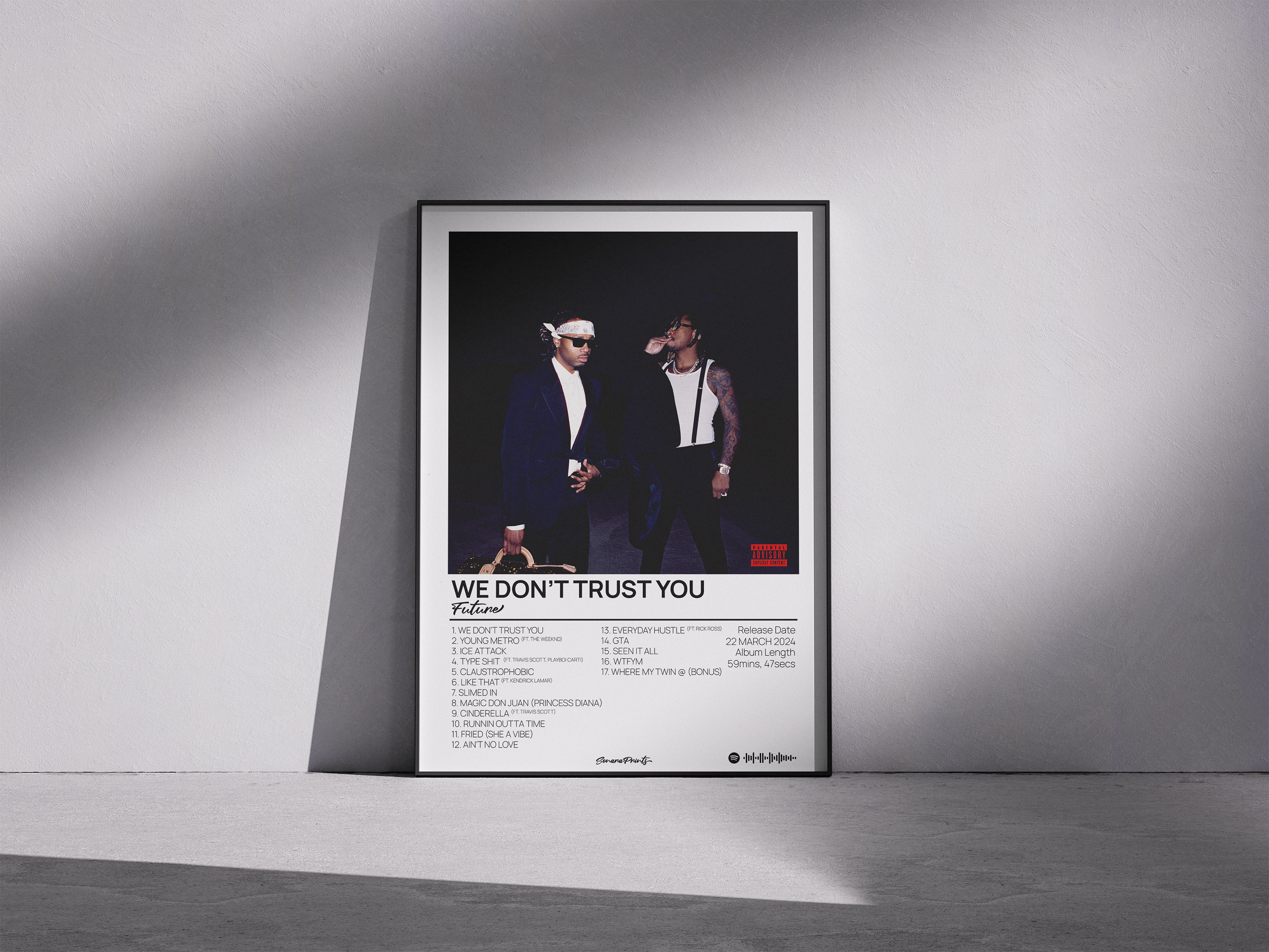 [ALBUM] Future - WE DON'T TRUST YOU Poster