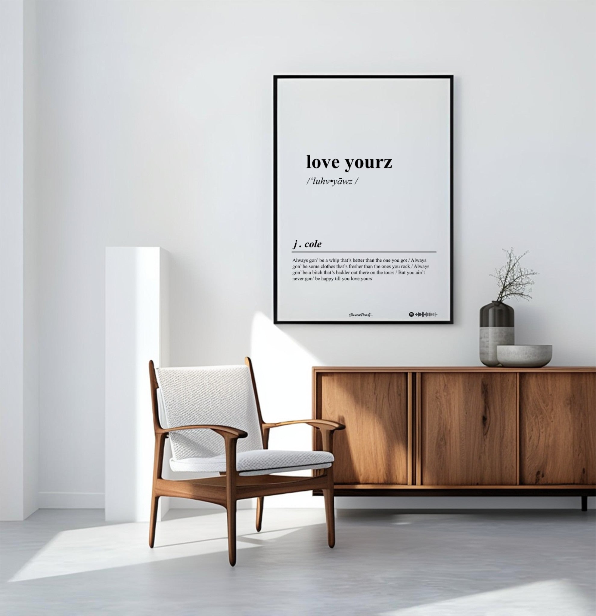 [SINGLE] J. Cole - Love Yourz Poster